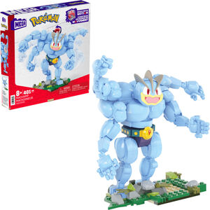 MEGA BLOKS - Pokemon: Machamp, 401 Piece Building Toy Set