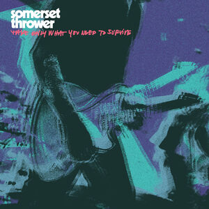Take Only What You Need to Survive - Half Clear/  Half Neon Pink w/  Neon Pink Splatter , Somerset Thrower