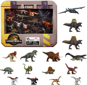 Mattel - Jurassic World: Rebirth Mini Dinosaur 15-Pack