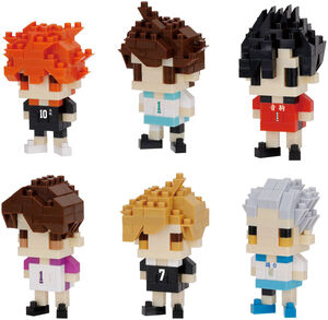 Nanoblock - Haikyu!! - mininano - Assortment 1 (Blind Box) Series (Box/ 6)