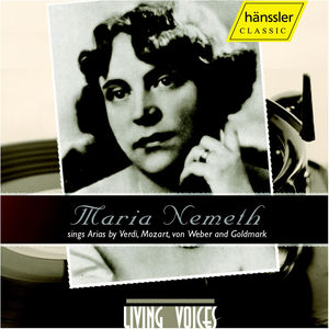 Maria Nemeth Sings Arias , Maria Nemeth