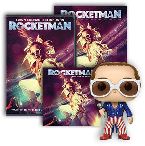Rocketman Ultimate Fan Pack DVD/ CD Bundle