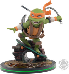 Quantum Mechanix QMx - Teenage Mutant Ninja Turtles - 5" Michelangelo Q-Fig (TMNT)