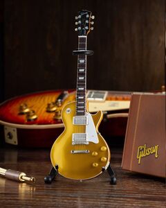 Axe Heaven Gibson Les Paul 1957 Gold Top Mini Guitar Replica Collectible GG-121 