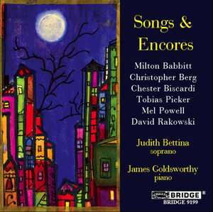 Songs & Encores a Recital of American Song , Judith Bettina