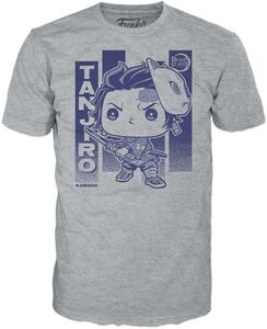 FUNKO BOXED TEE: Demon Slayer - Tanjiro with Wisteria - M 