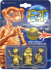 Doctor Collector - E.T. - Gold Mini Figures Set
