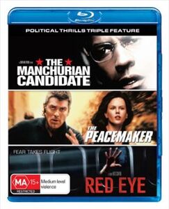 Political Thrills Triple Feature: The Manchurian Candidate /  The Peacemaker /  Red Eye [Import]