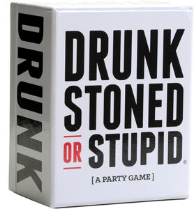 DRUNK STONED OR STUPID A PARTY GAME