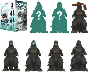 Super7 - Toho - Reaction Blind Box Wv8 - Godzilla Minus One 12pc Flat