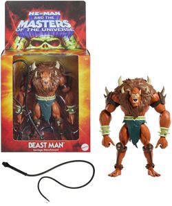 Mattel Collectible - Masters Of The Universe Origins Cartoon Collection Beast Man 5.5" Deluxe Action Figure (He-Man, MOTU)
