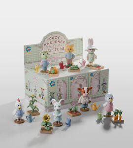Kaleidos Cozy Gardener Critters: Blind Box with 6-Piece PDQ