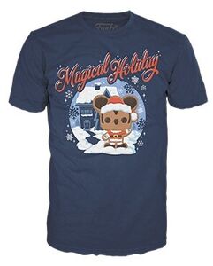 FUNKO BOXED TEE: Disney Holiday - Santa Mickey - M 