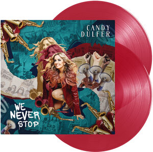 We Never Stop - 2LP Red Vinyl w/  Bonus Track