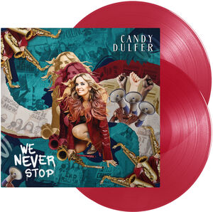 We Never Stop - 2LP Red Vinyl w/ Bonus Track , Candy Dulfer