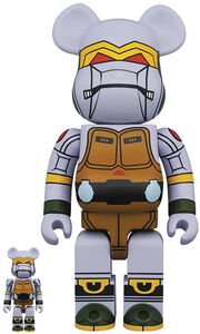 Medicom - TMNT - Metalhead 100% & 400% Bearbrick 2Pk