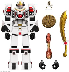 Super7 - Mighty Morphin Power Rangers ULTIMATES! Wave 4 - White TigerZord Warrior Mode