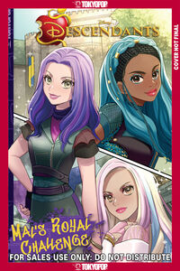 Disney Manga - Descendants - Mals Royal Challenge (Spanish) 