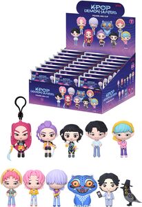KPop Demon Hunters - Series 1 - 3D Foam Bag Clip Blind Bag - 24pc PDQ Display (KPDH) 