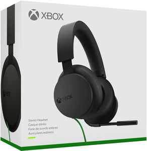 Xbox Accessory: Wired Headset - Microsoft Stereo Headset - Black: Compatible with PC, Switch, PS5, Xbox X|S