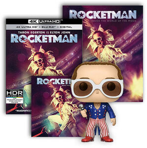 Rocketman Ultimate Fan Pack UHD/ CD Bundle