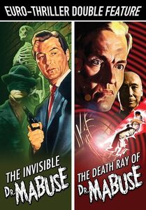 Euro-Thriller Double Feature: The Invisible Dr. Mabuse /  The Death Ray Mirror of Dr. Mabuse