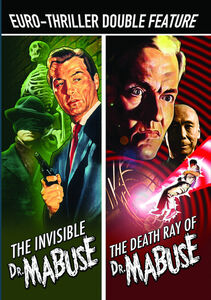 Euro-Thriller Double Feature: The Invisible Dr. Mabuse /  The Death Ray Mirror of Dr. Mabuse