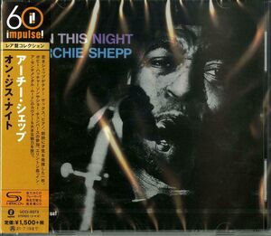 On This Night (SHM-CD) [Import] , Archie Shepp
