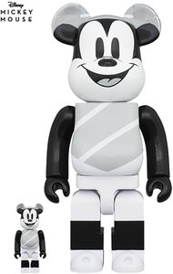 Medicom - Disney - Hat & Poncho Mickey 100% & 400% Bearbrick 2Pk