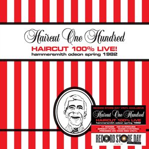 Haircut 100% Live (Hammersmith Odeon 1982) - Limited 140-Gram Red Colored Vinyl [Import]