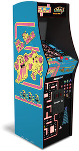 Arcade1Up Ms. Pac-Man/ Galaga Deluxe Arcade Machine 