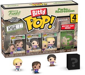 FUNKO BITTY POP!: TELEVISION: Parks & Recreation - Goddess 4PK 