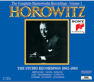 Studio Recordings 1962-1963 , Vladimir Horowitz