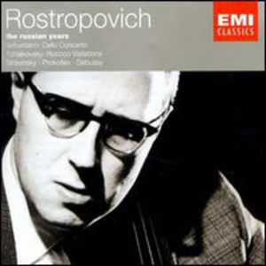 Plays Beethoven/ Schumann/ Tchai , Mstislav Rostropovich