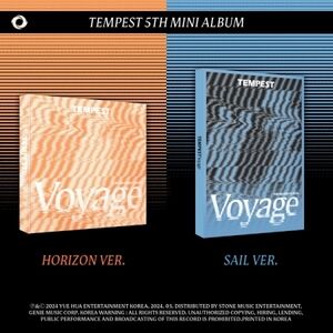Tempest Voyage - Random Cover - incl. 84pg Photobook, 32pg Lyric Book, 21pc Postcard Set, Photocard (Unit), Photocard (Solo), Plintes Polaroid + Poster [Import]