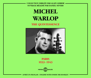 Quintessence Paris 1933-43 , Michel Warlop
