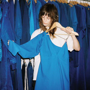 Underdressed at the Symphony - Blue/ White