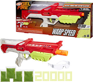 Hasbro Collectibles - Nerf Pro - Gelfire Warp Speed Motorized Blaster and 20,000 Gelfire Rounds
