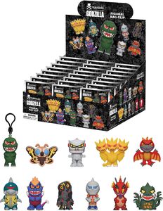 Tokidoki x Godzilla - Series 1 - 3D Foam Bag Clip Blind Bag - 24pc PDQ Display
