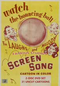 Famous Studios Screen Songs Classic Cartoon Collection