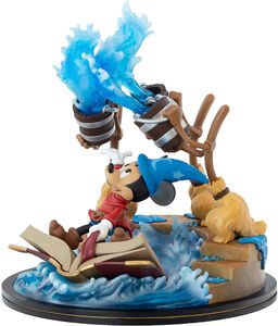 Quantum Mechanix QMx - Fantasia - Sorcerer Mickey 7" Q-Fig Max Elite