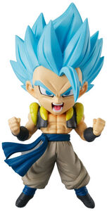 Ultra Tokyo Connection Chibi Masters Super Saiyan God Super Saiyan Gogeta Part of Pre-packed Tray Action Figure (3")