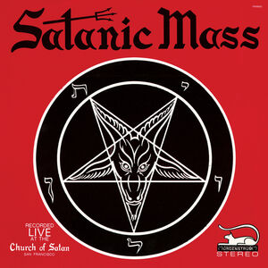Satanic Mass - RED/ BLACK SPLATTER