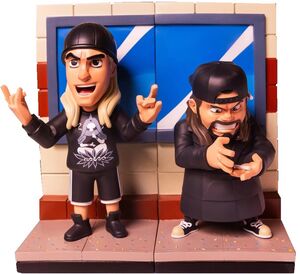 Bedrock Collectibles - Jay & Silent Bob Chibitz Figure Diorama