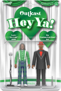 Super7 - OutKast - ReAction Figures Wv4 - Hey Ya! 2-Pack