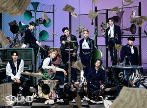 Sound - Version A - incl. Blu-Ray, 60pg Photobook + 2 Photocards, Photo Sticker, Solo Photocards + Folded Poster [Import]