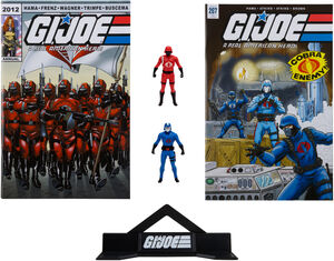 G.I. Joe - Page Punchers - 3" Cobra Commander and Crimson Guard Figures with Comics 2-Pack