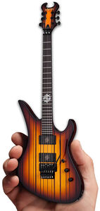 Axe Heaven Synyster Gates Sunburst FR USA Signature Mini Guitar SG-662
