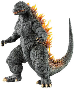 Exquisite Basic Series None Scale 7 Inch Godzilla 2000 Heat Ray Godzilla Action Figure