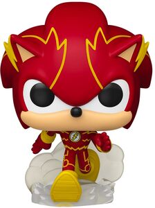 Funko POP! Heroes: Justice League of America & Sonic - Sonic as The Flash (JLA) 